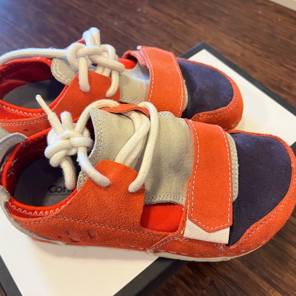 Stylish multicolored suede sneaker - Picture 4 of 8